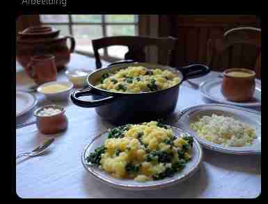 2. Boerenkoolstamppot met Mosterdsaus