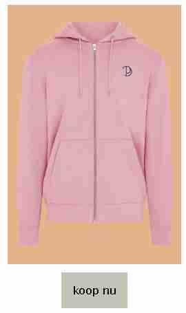 Onze Hoodie met ritssluiting heeft een grote upgrade gekregen7