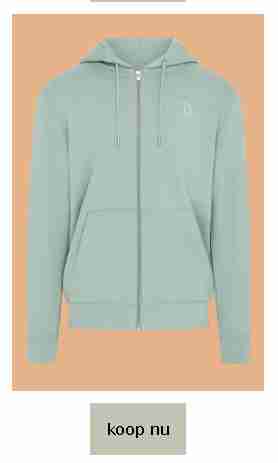 Onze Hoodie met ritssluiting heeft een grote upgrade gekregen9
