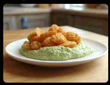 Pastinaakfriet met Prei Daslookdip