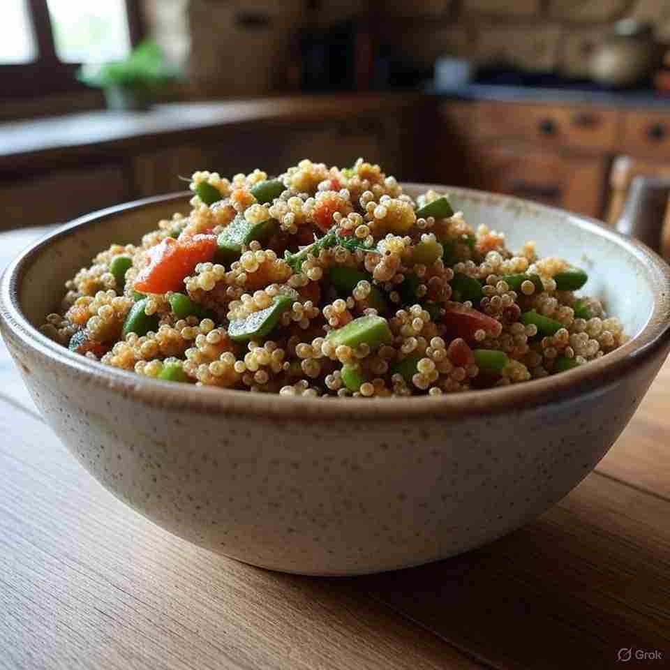 Quinoa groenteschotel