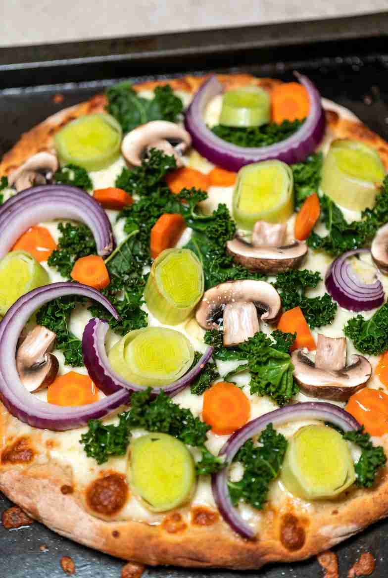 Volkoren Wintergroente Pizza met Kaas