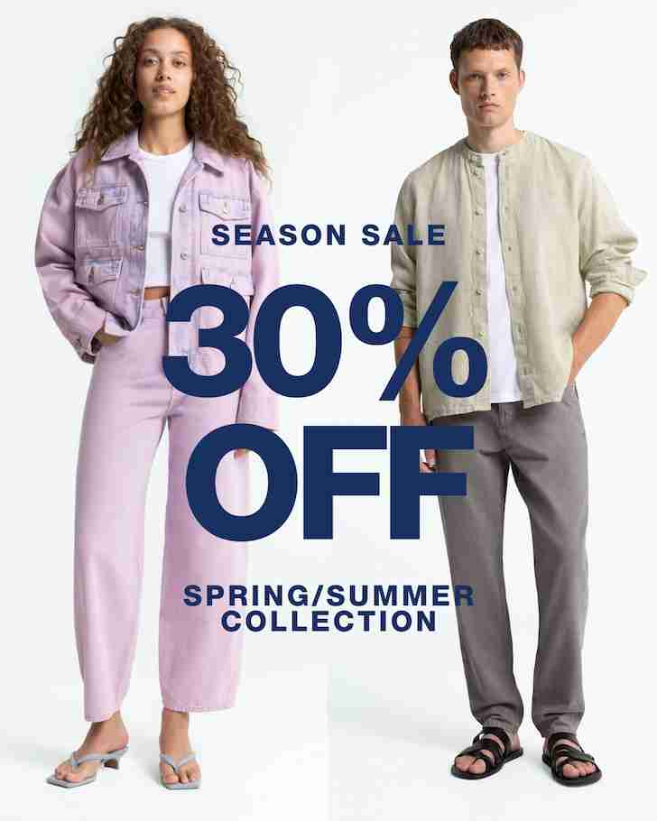 kings of indigo 30% korting op lente-/zomermodellen