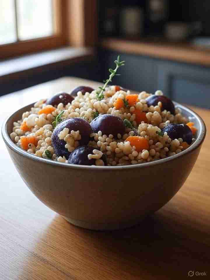 pruimen barley stoofpot met kruiden