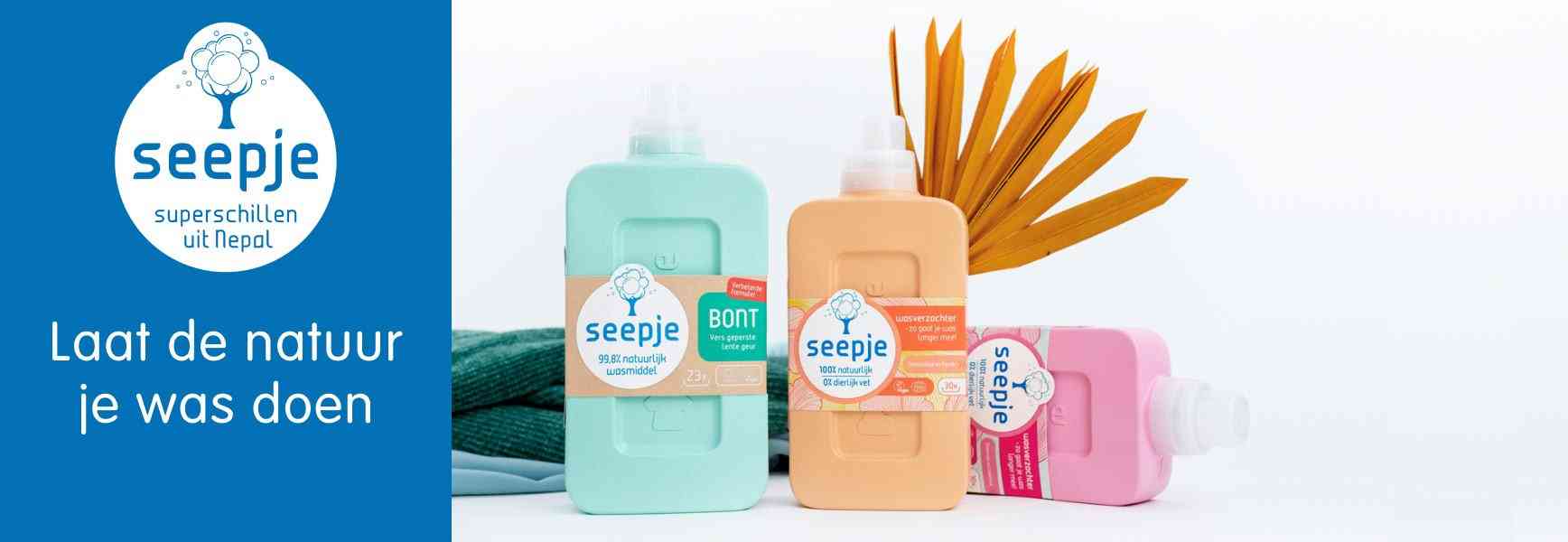 De wasmannen van Seepje willen samen met jou de wereld schoner én mooier wassen!
